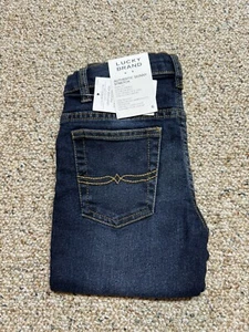 Lucky Brand Kids Jeans Fayette Size 6 Dark Wash - Picture 1 of 8