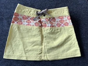 Patagonia Board Skirt Cover Up Yellow Girls Size 8 (S) - Picture 1 of 5
