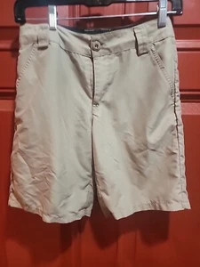 Boys Jk Tech Tan Shorts Size  Medium - Picture 1 of 7