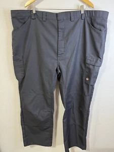 Red Kap Men's Pants 50 Performance Shop Gray Reinforced Double Knee Mechanic - Picture 1 of 8