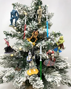 Star Wars Weihnachtsschmuck 11 Stück Ornamente Set - Brandneu - Bild 1 von 24