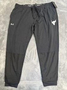 Under Armour Men’s UA Project Rock Terry Joggers Pants 1355634-002 Size 2XL - Picture 1 of 14