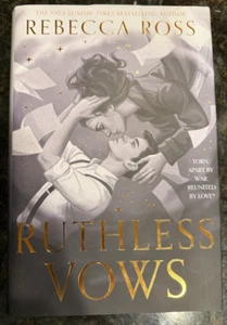 Fairyloot RUTHLESS VOWS by Rebecca Ross - Exclusive Signed Edition Sprayed Edge - Picture 1 of 5