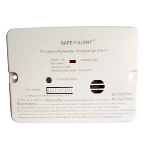 SAFE T ALERT COMBO CARBON MONOXIDE AND PROPANE ALARM - Picture 1 of 1
