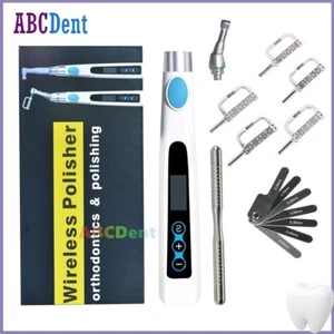 Dental Cordless Electric Hygiene Prophy Angles Handpiece 360° Swivel Polishing - Picture 1 of 11