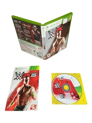 Microsoft Xbox 360 CIB Complete TESTED WWE 2K15 - Image 1 of 3