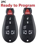 2 Car Remote Key Fob for Chrysler Town and Country 2008 2009 2010 2011 2012 2013