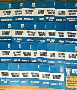 TOTTENHAM HOTSPUR HOME PROGRAMMES 1971-72~ YOU CHOOSE GOOD CONDITION FREE POST - Picture 1 of 34