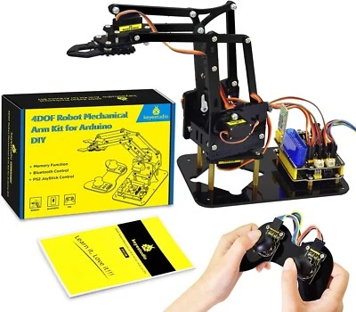 Robotic Arm Compatible with Arduino DIY Robot Kit - Image 1 of 4
