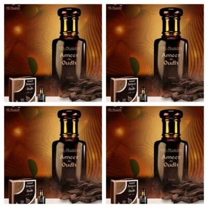 4X Al-Nuaim Ameer Al Oud | Attar Roll On unisexe - 9,9 ml | Livraison gratuite