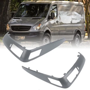 2×For Mercedes-Benz Sprinter W906 Hood Vent Trim Cover Silver L+R A9066890037 - Picture 1 of 15