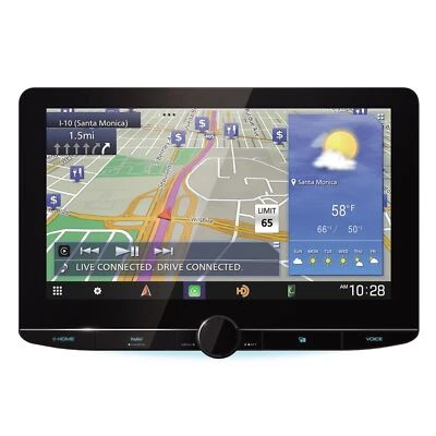 Receptor de navegación digital panel flotante Kenwood Excelon DNR1007XR 10,1" RB Foto 1 de 4