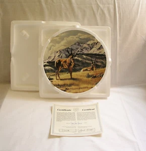 1992 Dominion BELOW THE PEAK: ANTILOPE~Paul Krapf~PORTRAITS OF THE WILD~#6~NEUWERTIG - Bild 1 von 3
