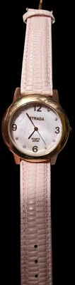 Reloj Pulsera Strada Vintage Chapado en Oro Rosa 18K Rosa Foto 1 de 4