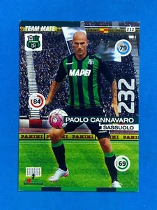 Card Calciatori Panini Adrenalyn 2015-16 2016 n.212 Paolo Cannavaro (Sassuolo) - Imagen 1 de 1