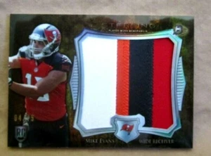 Mike Evans RC 2014 Bowman Sterling Rookie 4Clr Patch#4/75!Buccaneers WR RC GOAT - Picture 1 of 4