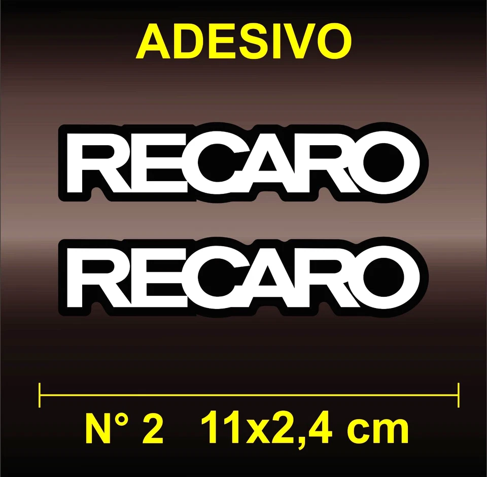 Adesivi Sticker RECARO