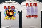 T-shirt vintage REM Monster Tour 1995 R.E.M cadeau fans musique