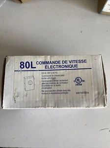 Controllo Elettronico Velocità 80L 3 AMP 120V 60HZ Controllo per Uso Ventilatori elencati nuovo - Foto 1 di 5