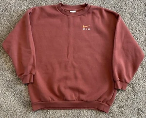 Nike Jugend Mädchen Swoosh Rundhals Pullover Sweatshirt Rosa Gr. XL - Bild 1 von 4