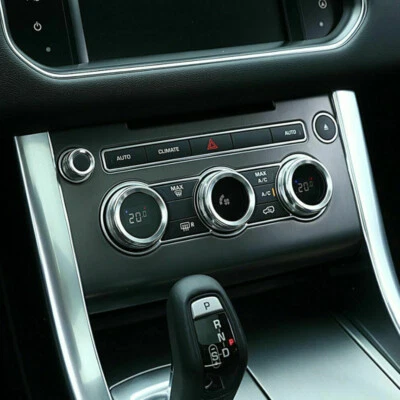 For Land Rover Range Rover Sport 4pcs Console Air Condition Knob Cover 2014-2017 - image 1 of 4