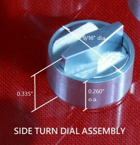 Star Trek, Type II Phaser, P2, Side Turn Dial, Metal Phaser Part, Fits All - Picture 1 of 6