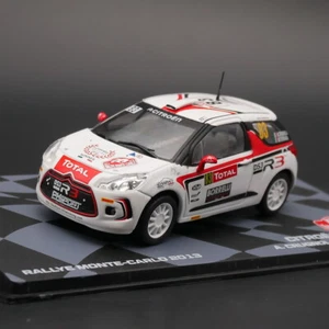 Ixo 1/43 CITROEN DS 3 R3 A.CRUGNOLA M.FERRARA Rally Monte Carlo 2013 - Foto 1 di 6