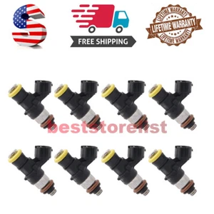 8x 210lb 2200cc Fuel Injectors FITS Bosch LS3 LS7 Corvette C6 Z06 0280158821 USA - Picture 1 of 9