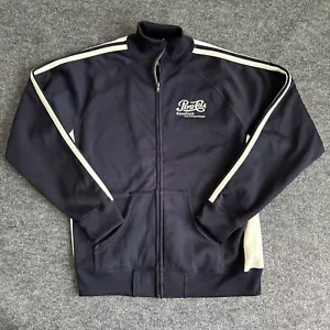Pepsi Cola Throwback Size XL Track Jacket Full Zip Navy Blue - Picture 1 of 6