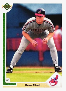 1991 - Upper Deck - BEAU ALLRED - Card # 784 - CLEVELAND INDIANS (Now Guardians) - Picture 1 of 2