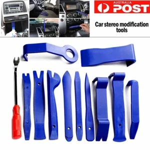 12PCS Car Trim Removal Tool Auto Hand Tools Pry Bar Dash Panel Door Interior Kit - Picture 1 of 16
