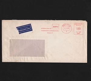 OPC 1963 Germany Berlin ARTU Francotyp Private Advertising Meter - Picture 1 of 2