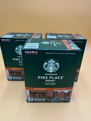 Cápsulas K-Cup de café tostado Starbucks Pike Place, tostado medio, 66 ct. Foto 1 de 3