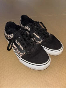 Vans Leopardenmuster Turnschuhe Größe 9 Deluxe Komfort Ortholite - Bild 1 von 5