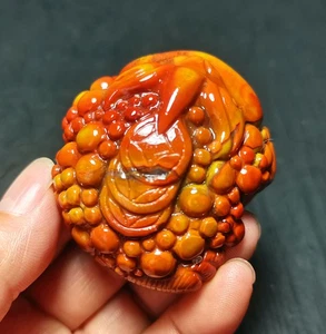 Hermosos ojos de ágata Gobi naturales 103 G ágata ágata roja curativa R1709 - Imagen 1 de 13