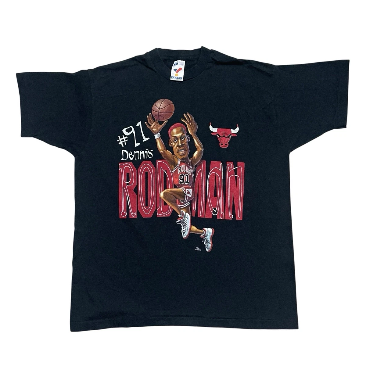 Dennis Rodman Shirt In Men's Vintage T-Shirts for sale | eBay