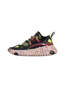 Nike Barely Worn Women's Black Red Orange Knit Sneakers Size 7.5 - Picture 1 of 5