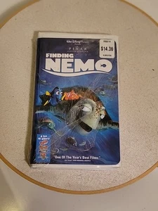 Finding Nemo (VHS, 2003) Clamshell NEW SEALED Disney Pixar Clamshell Case - Foto 1 di 14