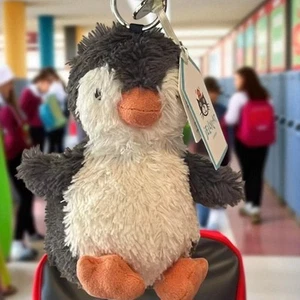 Jelly Cat Peanut Penguin Plush Keychain Bag Charm Cute Doll Gift Pendant Toy - Picture 1 of 8