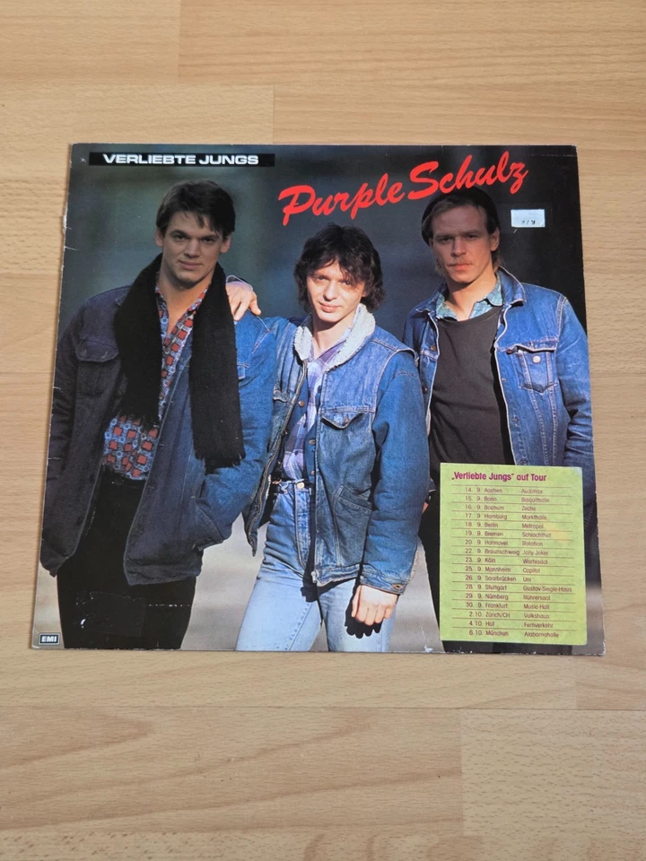 LP Purple Schulz - Verliebte Jungs EMI 1C 066 14 7034 1 Vinyl - Bild 1 von 4