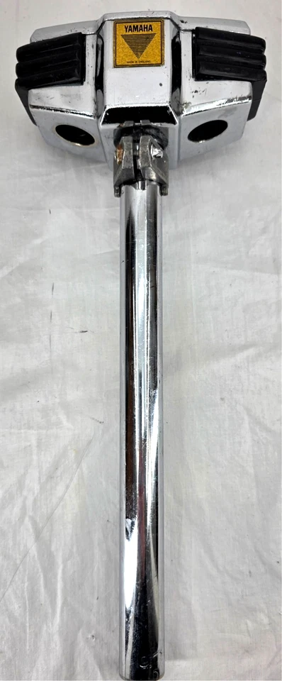 Yamaha De Colección Plata Power V TH-80W Doble Tom Bajo Brazo Montaje Árbol Soporte Foto 1 de 4