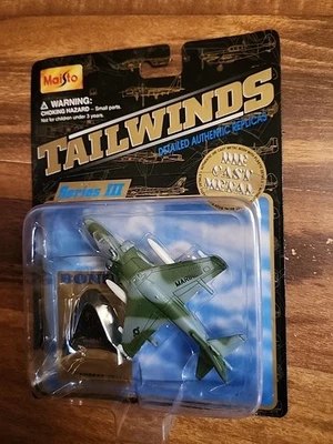 Maisto Tailwinds Serie III 1999 fundido a presión militar AV-8B Harrier Marines Fighter Foto 1 de 3