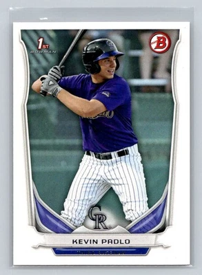 2014 Bowman Draft #DP123 Kevin Padlo - Image 1 of 2