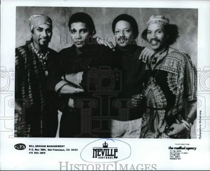 1987 Stampa Foto Gruppo Musicale "Neville Brothers". - hcp75318 - Foto 1 di 2