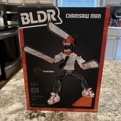 Juego de figuras de acción construibles BLDR Chainsaw Man QuikBrik Crunchyroll #0040 10 pulgadas Foto 1 de 4