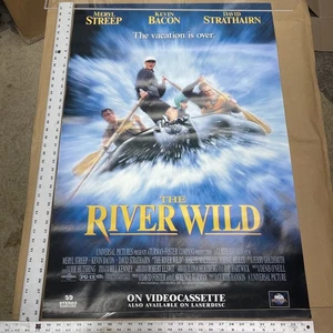 Póster de la película The River Wild 27 x 40 One Sheet 1994 Kevin Bacon Meryl Streep de colección - Imagen 1 de 11