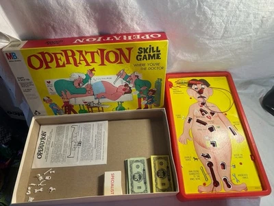 Vintage Operation Game 1965 Milton Bradley #4545 Complete READ - Image 1 of 4