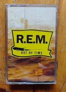 REM Out of Time 1991 Cassette - Picture 1 of 3