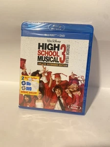 High School Musical 3 Senior Year Deluxe Edition Sealed Blu Ray 2008 Rare - Imagen 1 de 4