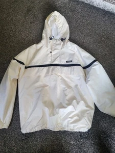 Rockport I/4 Zip Popper Drawstring Padded Pullover Hooded Jacket Size Medium - Picture 1 of 7